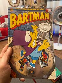 Bartman N.1 - Bart Simpson Fumetto Macchia Nera