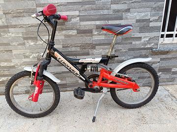 Bici 16" bi ammortizzata