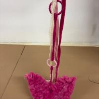 Farfalle in lana cotta rosa NUOVE