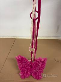 Farfalle in lana cotta rosa NUOVE