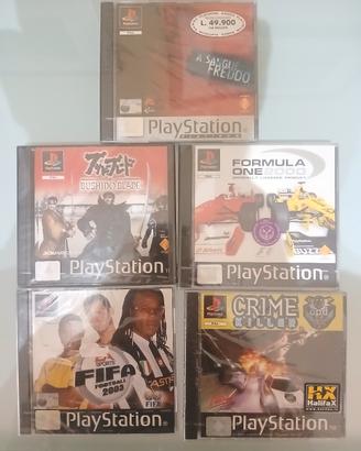 giochi per play station 1 sigillati