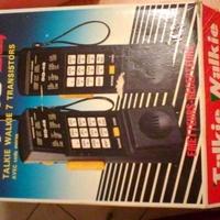 Talkie walkie 7 transistor anni 80