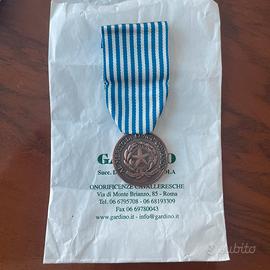 Medaglia bronzo lungo comando esercito carabinieri
