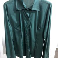 Camicia donna verde