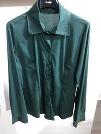 Camicia donna verde