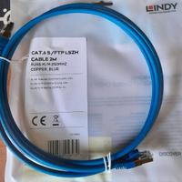 CAVI RETE ETHERNET LINDY Cat. 6 S 2 mt. NUOVI
