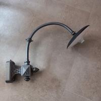 LAMPIONE  VINTAGE GHISA ANNI 50