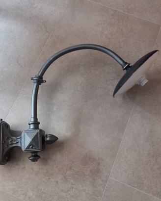 LAMPIONE  VINTAGE GHISA ANNI 50