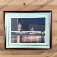 Quadro Londra Big Ben Westminster 27x22 cm