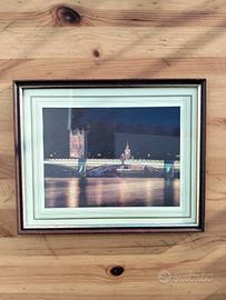 Quadro Londra Big Ben Westminster 27x22 cm