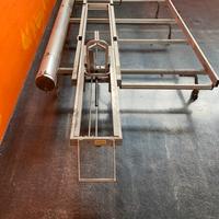 Porta pacchi omologato  da lavoro con scala ecc