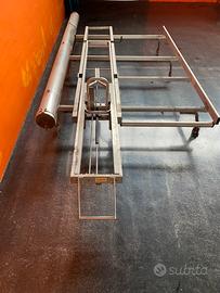 Porta pacchi omologato  da lavoro con scala ecc