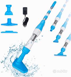 Aspiratore Piscina Manuale a Batteria Senza Fili