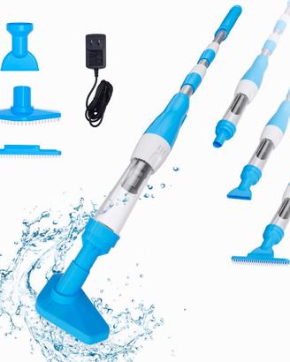 Aspiratore Piscina Manuale a Batteria Senza Fili