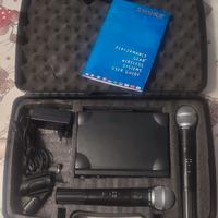 Coppia microfoni wireless Shure T4N