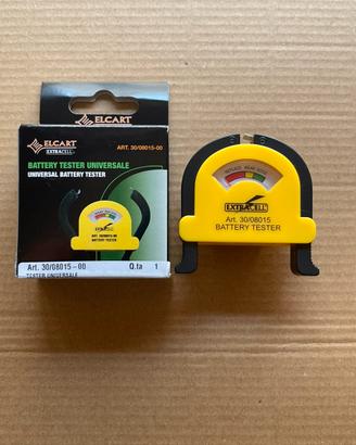 TESTER UNIVERSALE PER TUTTI I TIPI DI BATTERIA