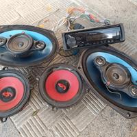  casse più stereo Pioneer 