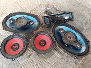  casse più stereo Pioneer 