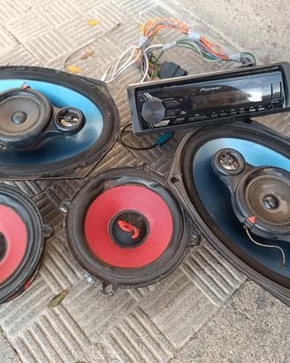  casse più stereo Pioneer 