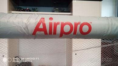 porta da calcio gonfiabile x bambini 