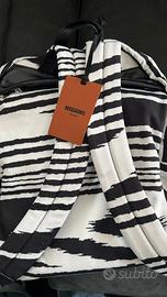 Zaino missoni bianco e nero