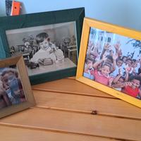 cornici colorate in legno