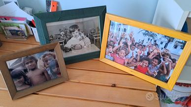 cornici colorate in legno