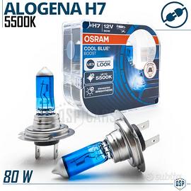 Lampadine H7 OSRAM Luce Bianca Fredda 5500K +50%