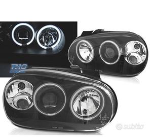 FARI VOLKSWAGEN VW GOLF 4 ANGEL EYES NERI