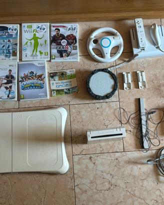 Nintendo Wii completa + balance board + 8 giochi