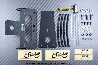 Portatarga AVDB YAMAHA YZF R125 / MT-125 2014 2019