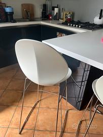 Tris sgabelli alti Calligaris