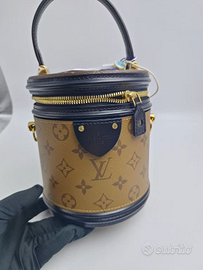 Classico secchiello portafortuna a tracolla in tel