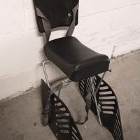 Seggiolino bici, aggancio posteriore