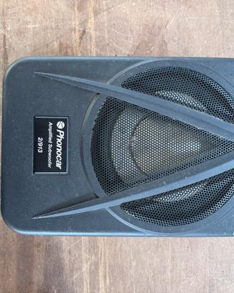 Subwoofer Thunder 200mm amplificato 160W extraflat