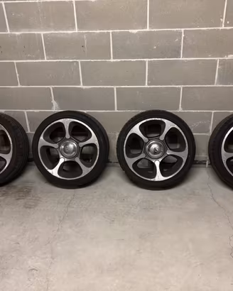 CERCHI IN LEGA 500 ABARTH 17 POLLICI