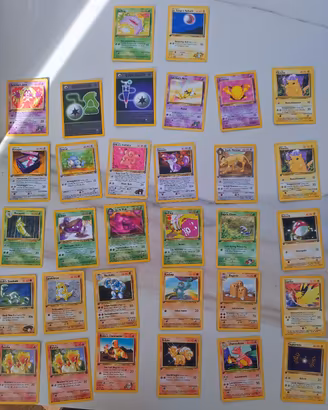 Carte Pokemon 1 gen - prima edizione