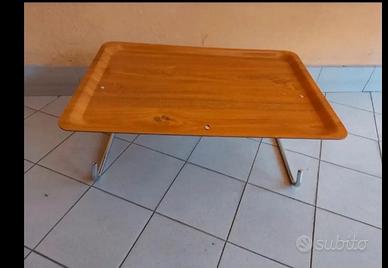 Tavolino Vassoio richiudibile per colazione letto 