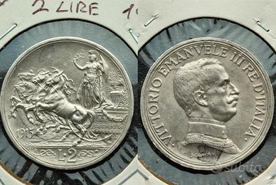 2 lire 1915+ Regno