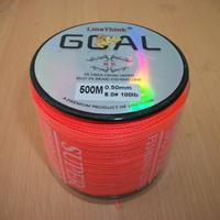 filo trecciato pesca 500 mt 0,50mm 100 lb orange