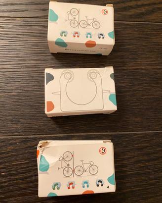 3 ganci da miro per bici