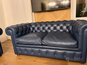 coppia divani in pelle 
