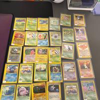 Lotto carte pokemon vintage