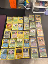 Lotto carte pokemon vintage