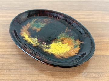 Piatto in maiolica GATTI RICCARDO FAENZA