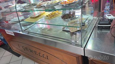 Banco vetrina per Bar, Pizzeria e Tavola Calda