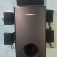 Samsung speaker sound system 6.1 woofer e 5 casse