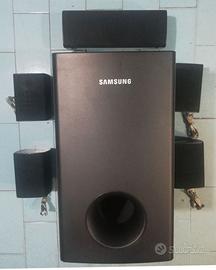 Samsung speaker sound system 6.1 woofer e 5 casse