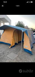 Tenda campeggio a casetta