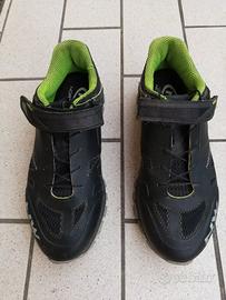 SCARPE DA BICI MTB NERE CON SPD MARCA NORTWAVE